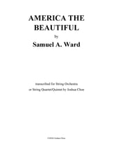 America the Beautiful Orchestra sheet music cover